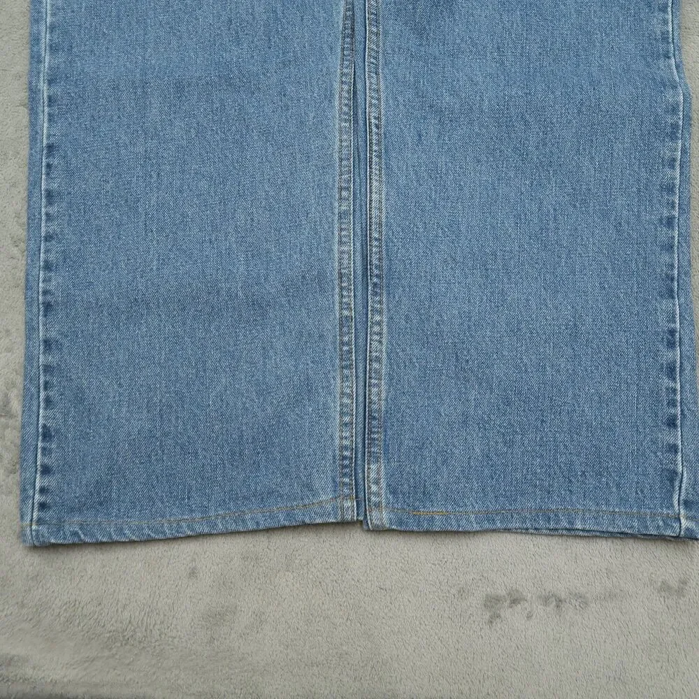 Levi's 505 Jeans Mens Size 42x30 (40x30 Actual) Blue Vintage Regular Straight